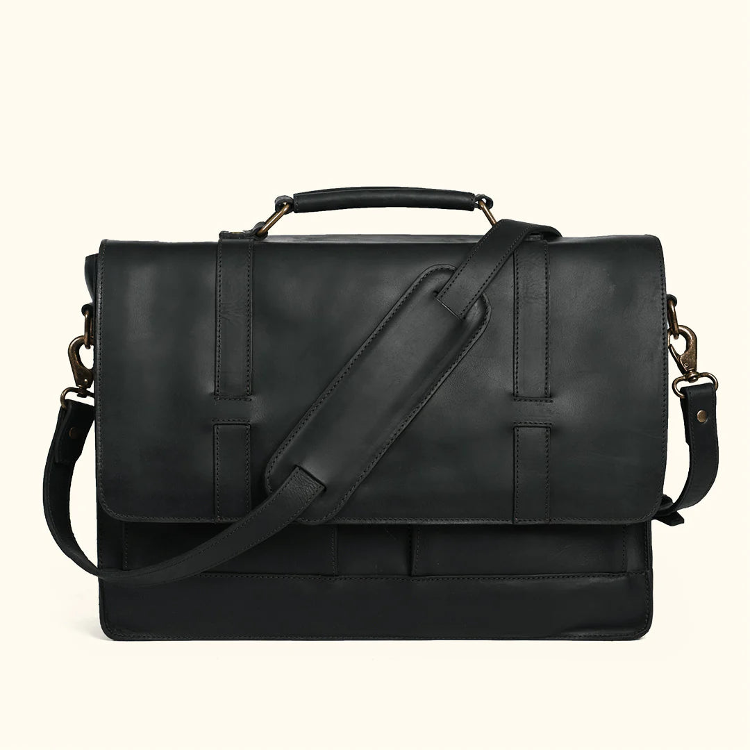 Limited Edition Jefferson Leather Messenger Bag